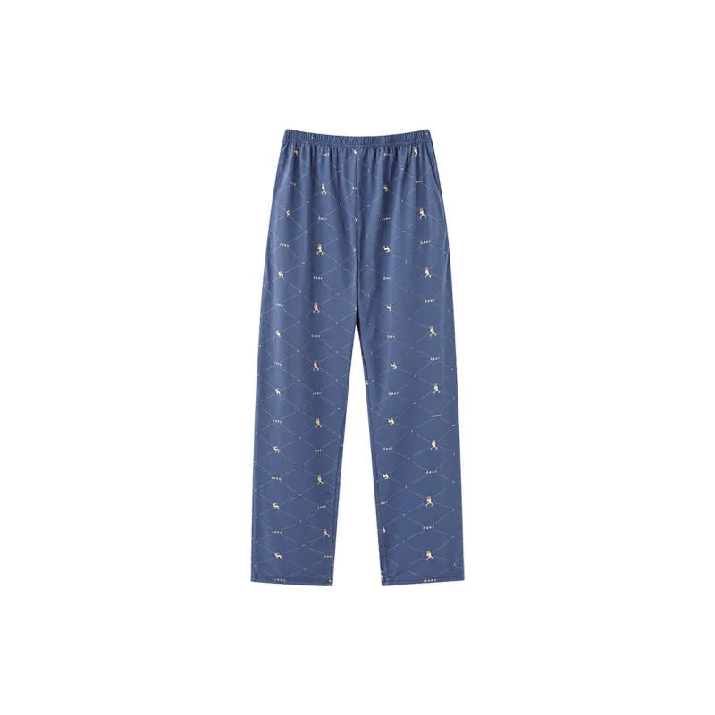 MIIOW Pajama Pants Men's Royal Blue-0