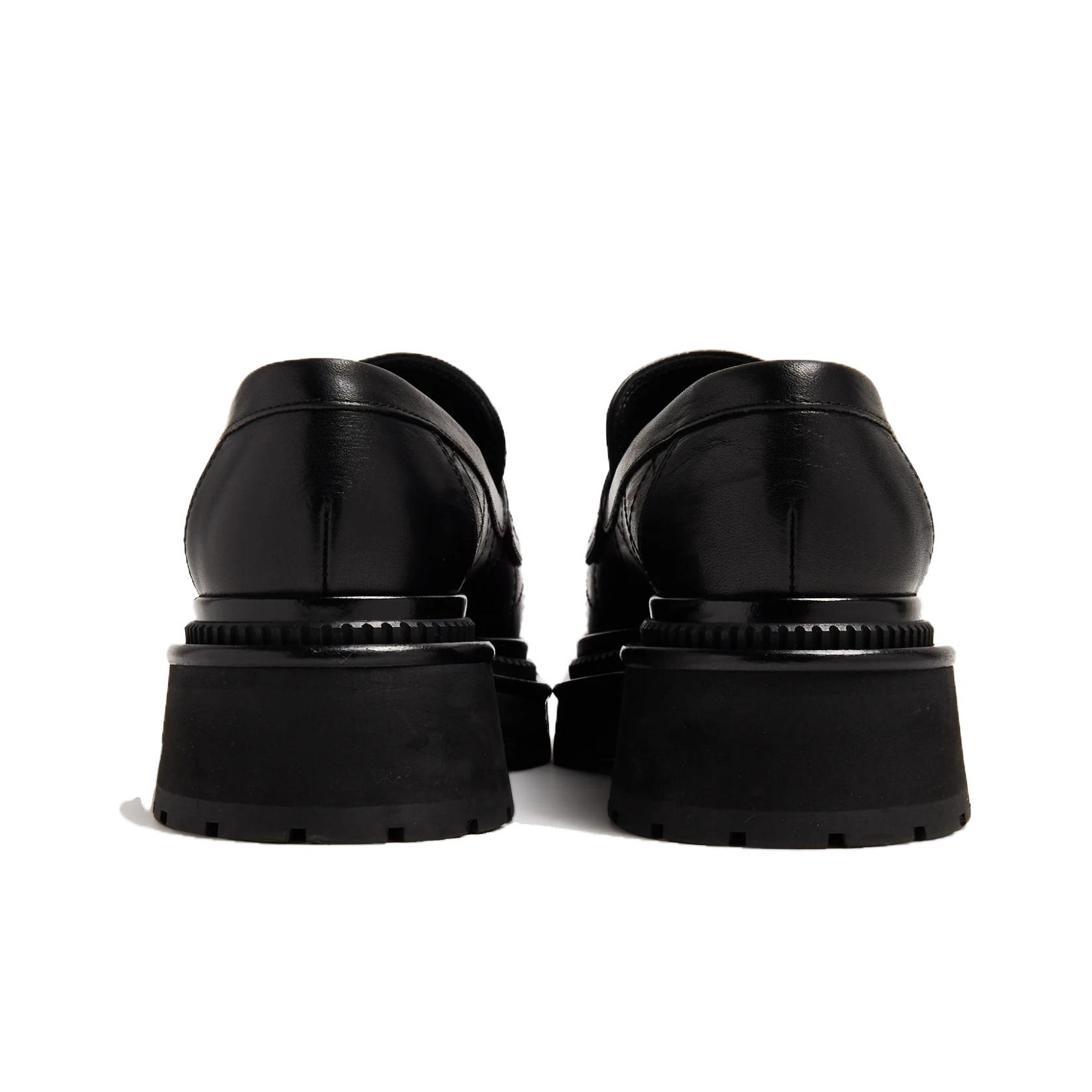 送料無料 店舗 CHANEL Loafers Women's Black Shoe Box Included US W 7 靴