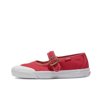 Mary Jane Vans 'Canvas Tomato'