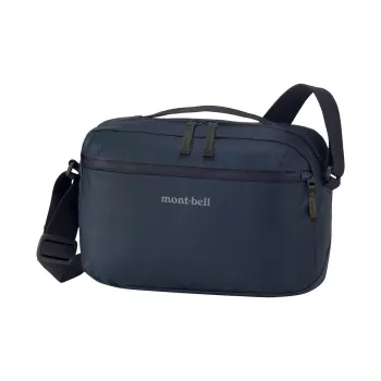 MONTBELL Nylon Shoulder Bag Large Size Unisex Marine Blue