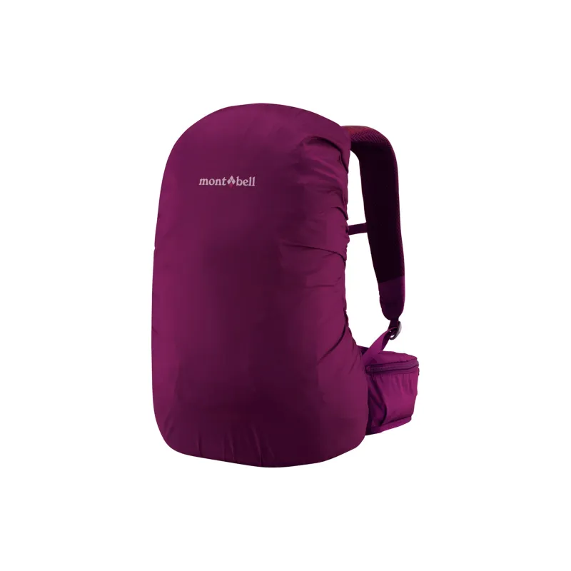 MONTBELL 20L Outdoor Mountaineering Bag Backpack Nylon Mulberry Red Women's-1