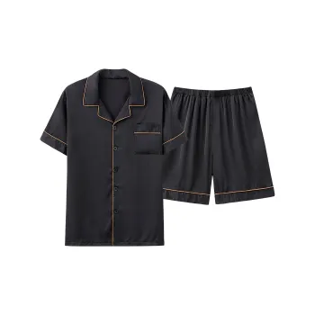 Follow The United States Pajama Set Men's Premium Black