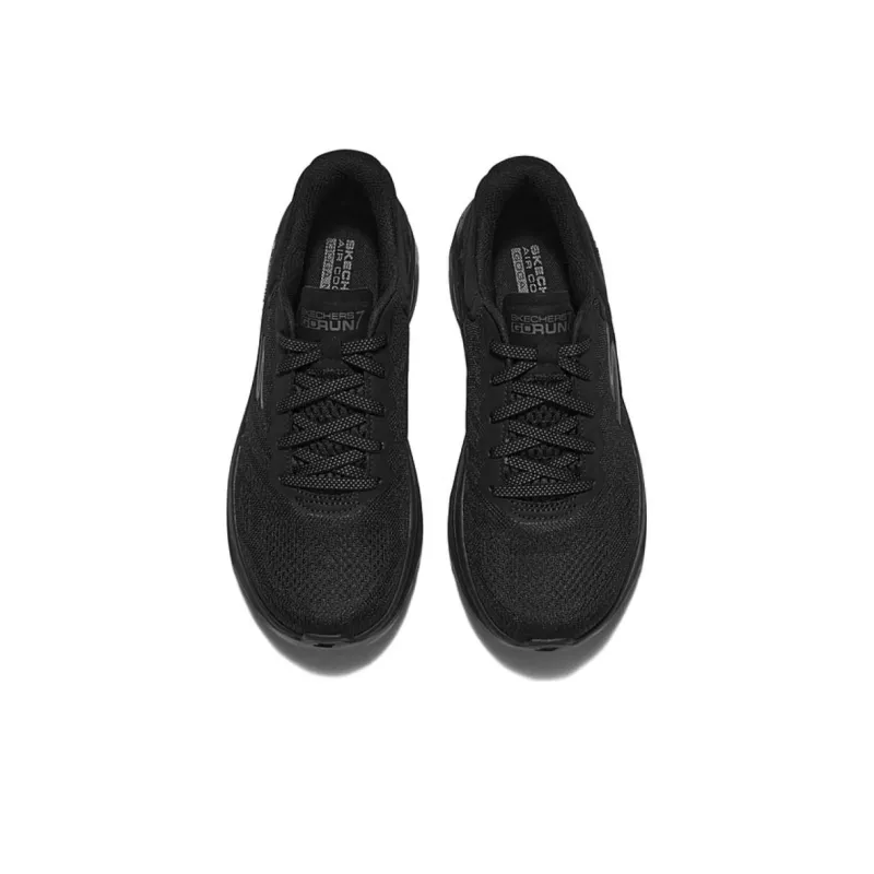 Skechers Go Run 7 Cushioning, Wear Resistant Low Top Running Shoes Women's Black-2