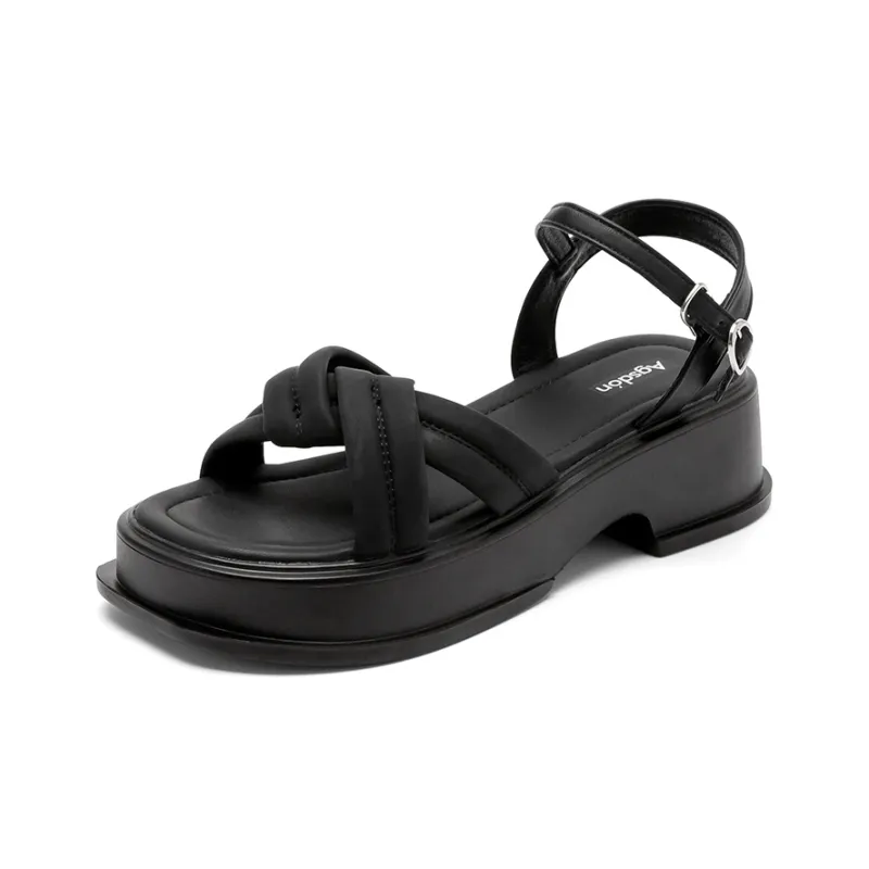 AGSDON One Strap Sandals Women's-1