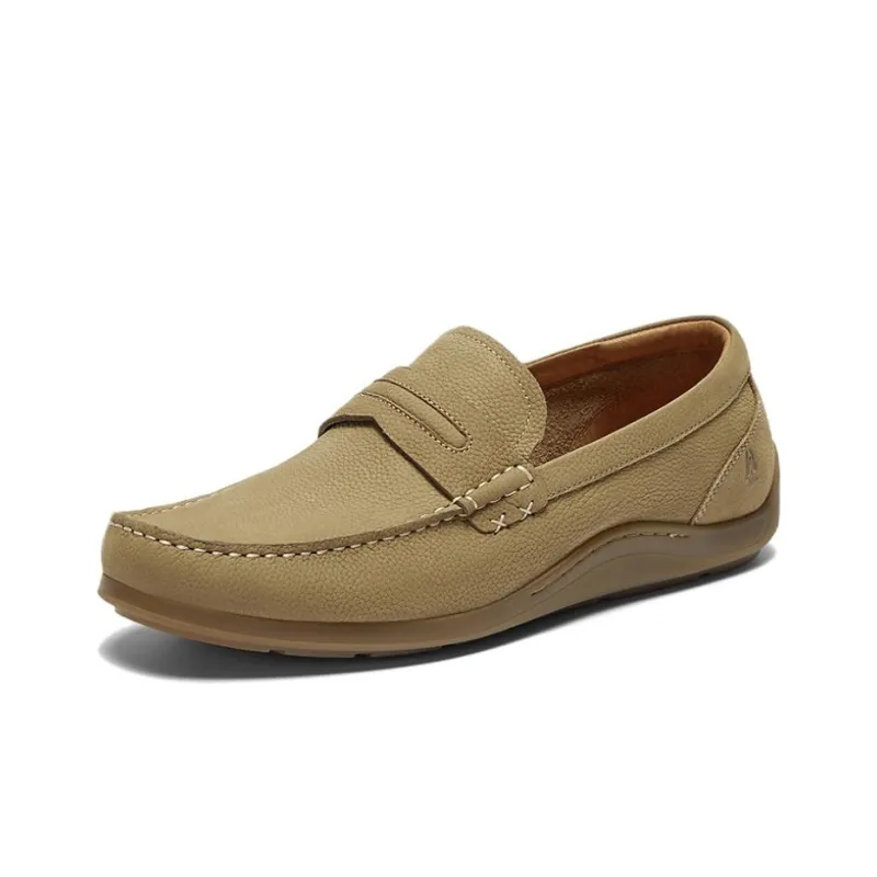 Hush Puppies Dress Shoes Men Low Top Solid Color-6