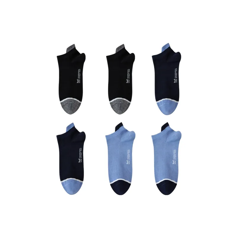 MIIOW Moisture-Wicking Breathable Ankle Socks Men's 6 Pack-2