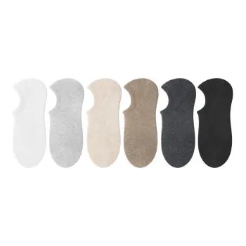 B&C.Room SS24 No Show Socks Men's 6 Pack