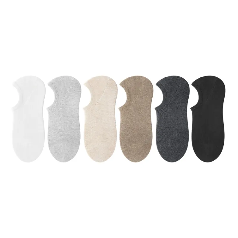 B&C.Room SS24 No Show Socks Men's 6 Pack-0