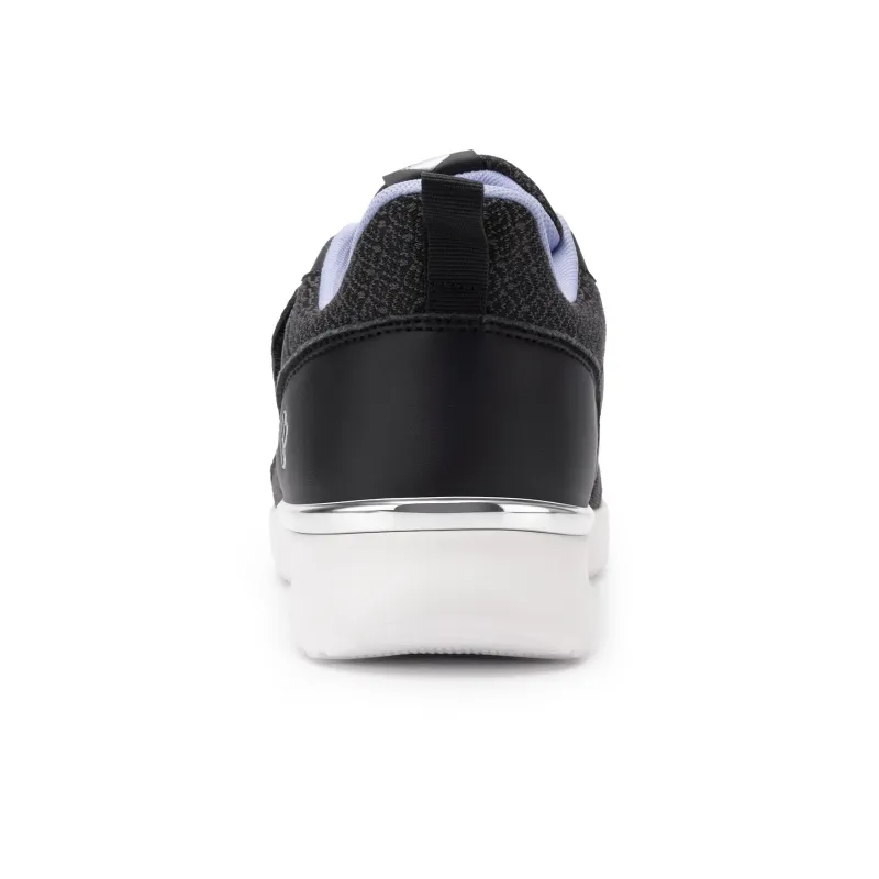 Fitville Casual Shoes Women's Low Top Black, Deep Red, Gray White-15