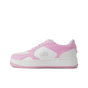 Alo Yoga Recovery Mode Slip Resistant Cushioning Low Top Skateboard Shoes Unisex Pink White
