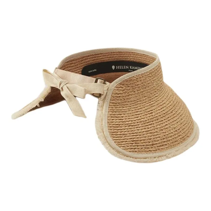 HELEN KAMINSKI Raffia Sun Protection Hats Women's Umber-1