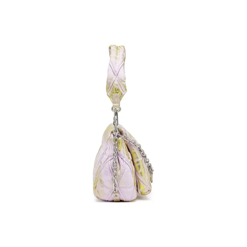 DIESEL Cotton Shoulder Bag Women's Light Pink-1