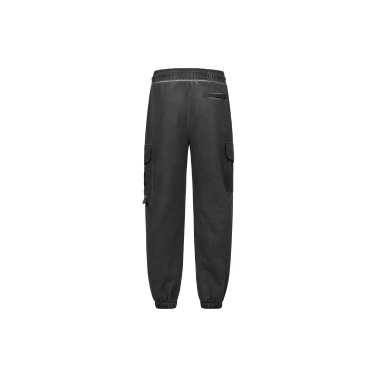 EVISU Casual Pants Men Charcoal Gray-1