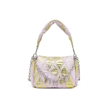 DIESEL Cotton Shoulder Bag Women's Light Pink
