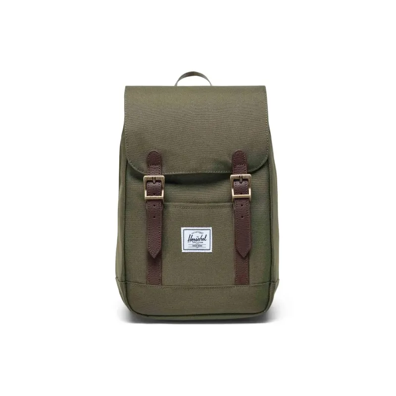 Herschel Recycled Material Backpack Mini Unisex Ivy Green-0
