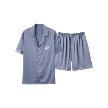 PBENO PD Pajama Set Men's Haze Blue