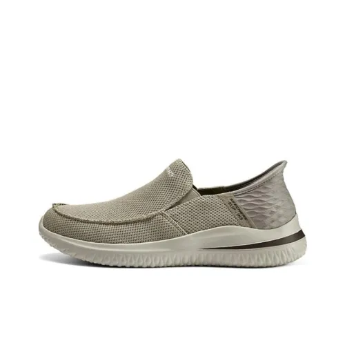 Skechers Slip Ins Casual Shoes Men Low-Top Taupe