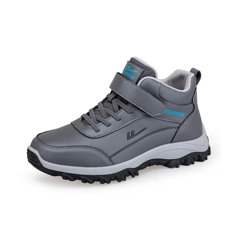 WARRIOR Casual Shoes Men High Top Black-1