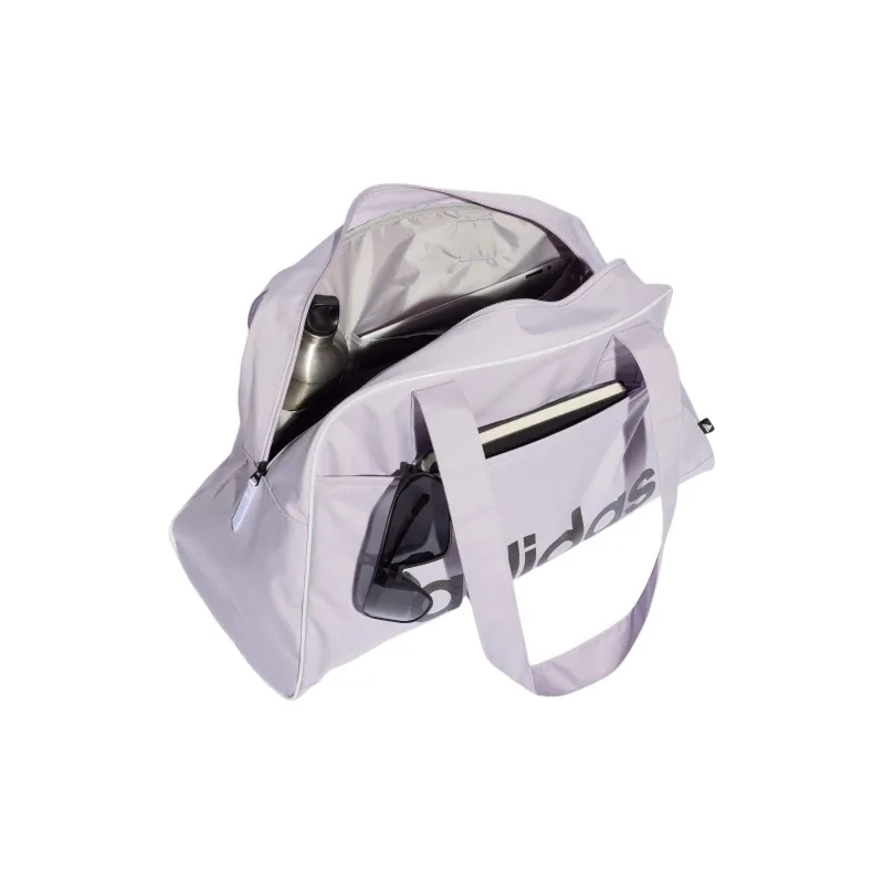 Adidas Essential Eco-friendly Polyester Fiber Flat Woven Fabric One Shoulder Handbags Women's Purple-3