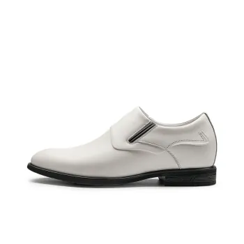 GOG Dress Shoes Men Low Top White