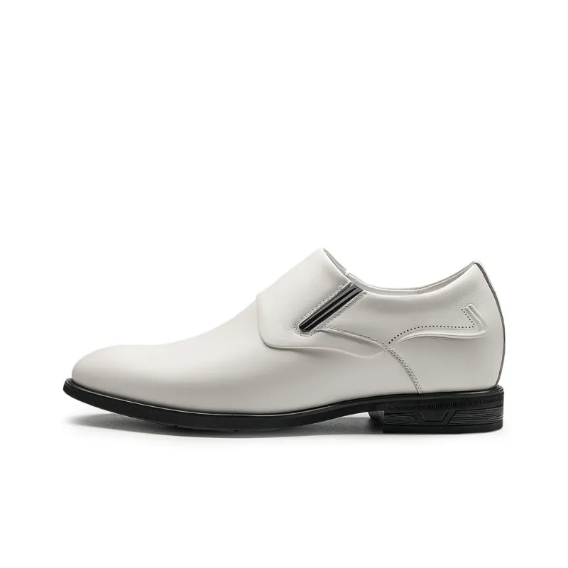GOG Dress Shoes Men Low Top White-0