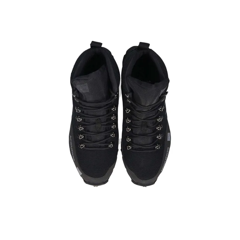 ROA Logo print Mesh High top Sneakers-2