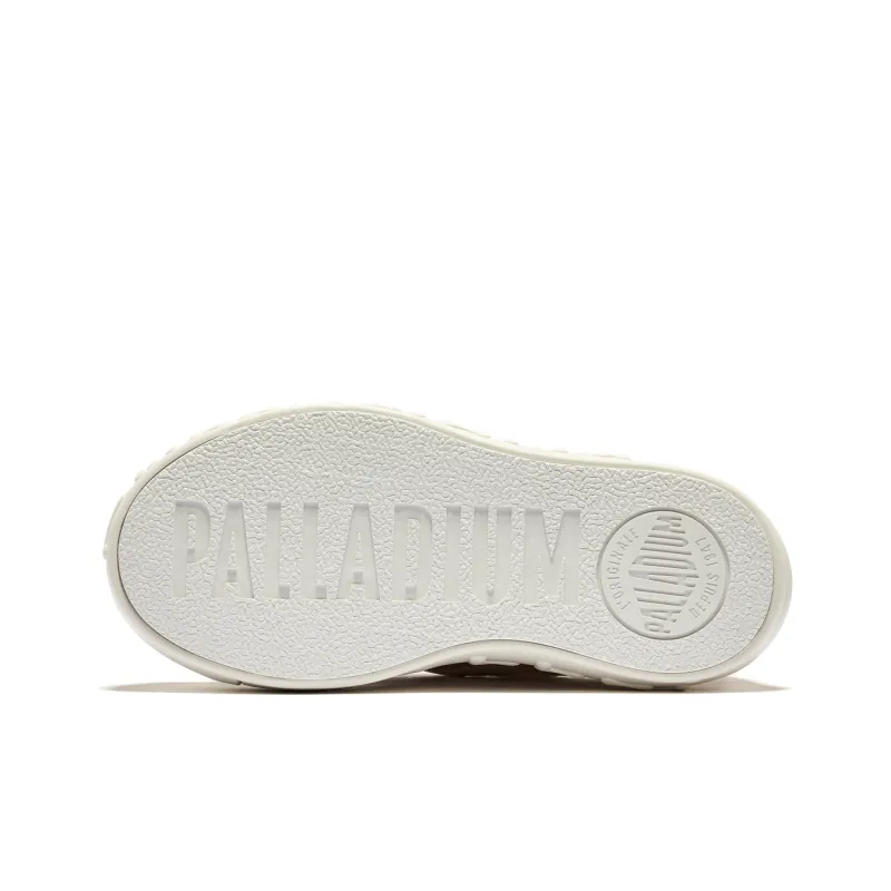 Palladium Balanced Wear Resistant Low Top Skateboard Shoes Women's Pink White-5