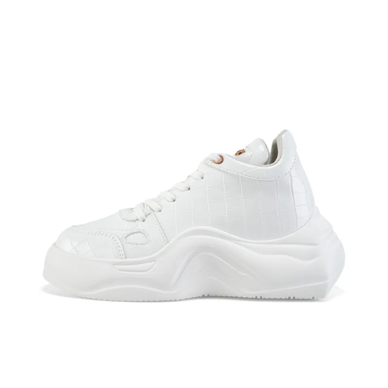 IiJin Wear resistant And Lightweight Low Top Chunky Sneakers Women's-5