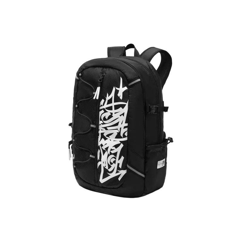 LiNing Polyamide Backpack Unisex New Standard Black-2