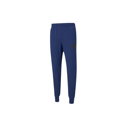 PUMA Knitted Sweatpants Men Electronic Blue