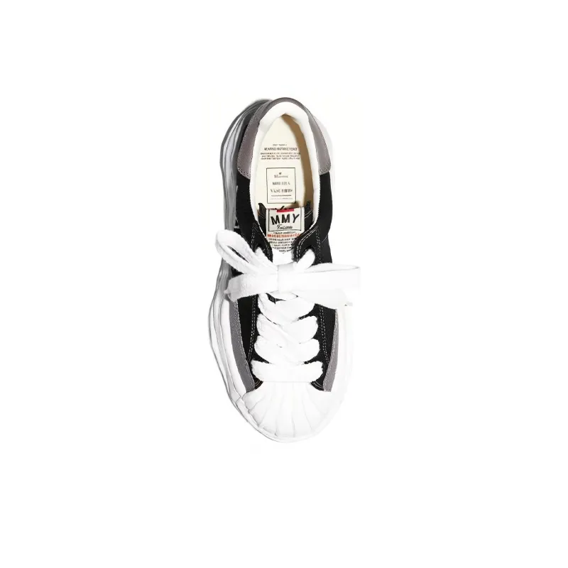 EXI.T x MIHARA YASUHIRO Blakey Skateboard Shoes Men's Black White-3