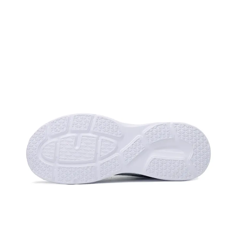 Binary Cushioning Anti Slip Wear Resistant Breathable Lightweight Rebound Low Top Running Shoes Men's Black-4