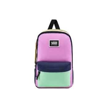 Vans Polyester Backpack Regular Women's Multicolor Pink