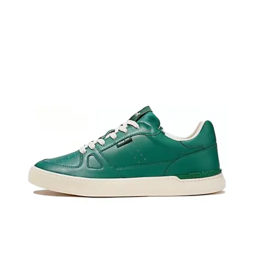 COACH Low-Top Skateboard Shoes Women's Green