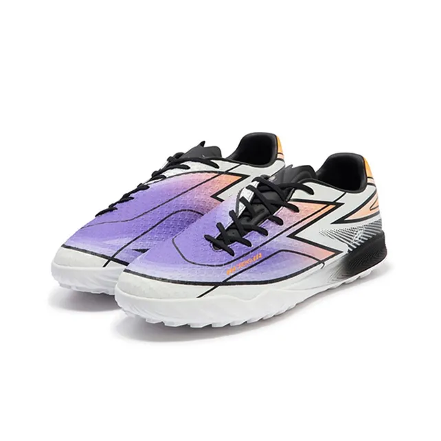 361° Soccer Shoes Unisex Low Top Purple Orange White-2