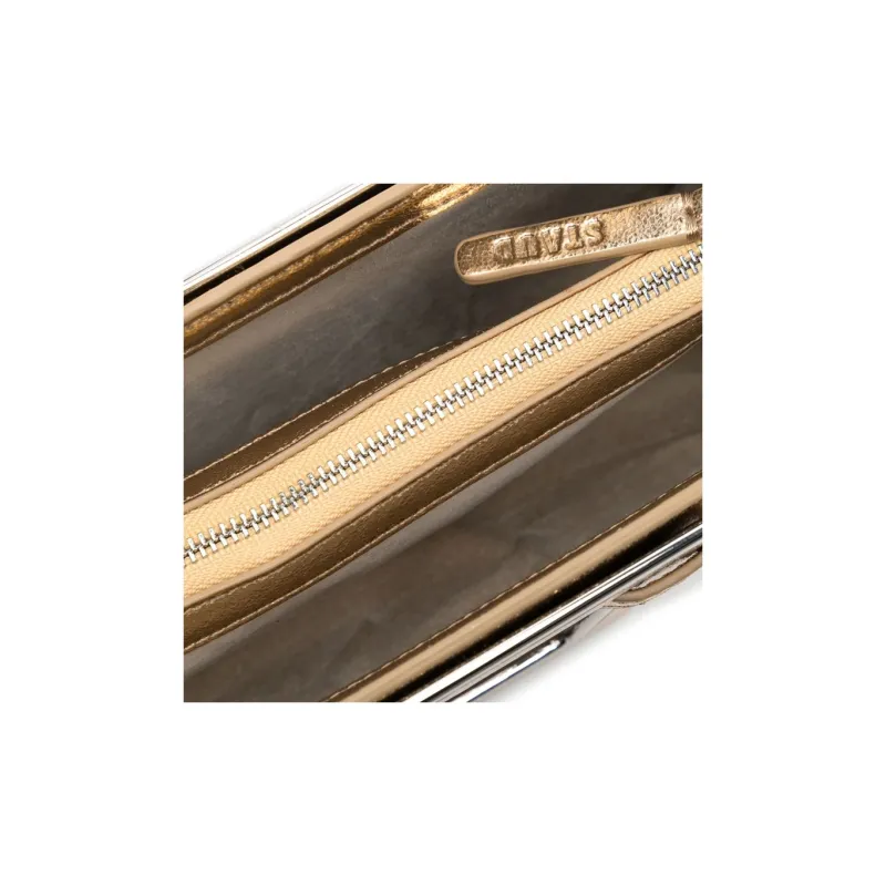 Staud Shirley Metallic Mini Bag-3