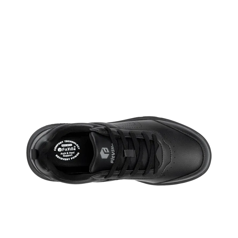 Fitville Cushioning, Slip Resistant, Abrasion Resistant Support Low Top Casual Shoes Men's-8