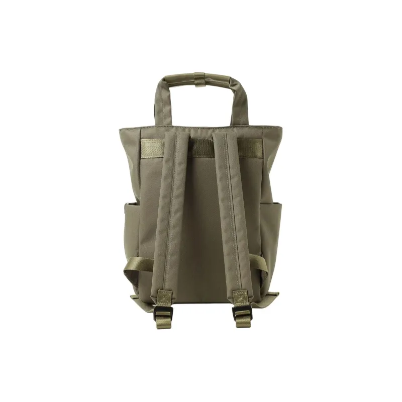 Beams Polyester Backpack Regular Women's Olive-1