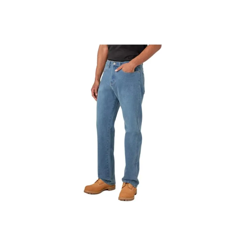 Dickies Flex Regular Fit 5-Pocket Jeans Jeans Men's Light Blue-3