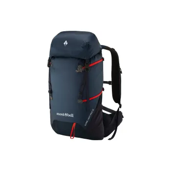 MONTBELL Nylon Outdoor Hiking Backpack Backpacks Regular Unisex Marine Blue