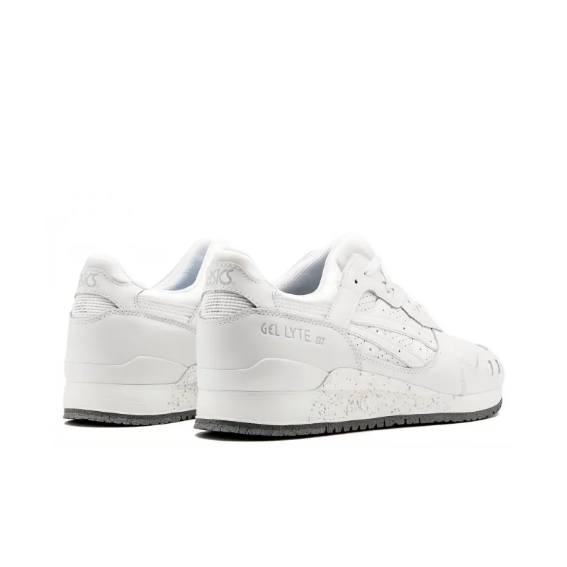 Asics Gel-Lyte 3 Anti-Slip And Wear-Resistant Breathable Low-Top Running Shoes Men's White-3