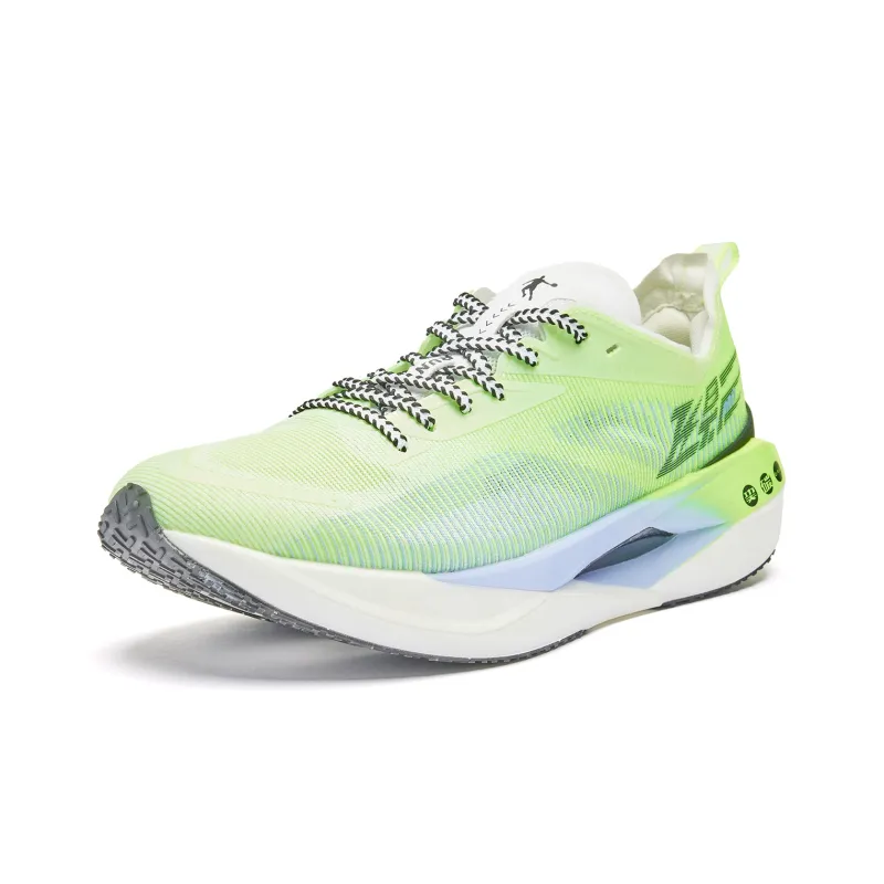 QIAODAN Flying Shadow PRO Cushioning Abrasion Resistant Breathable Low Top Casual Running Shoes Men's Green-1