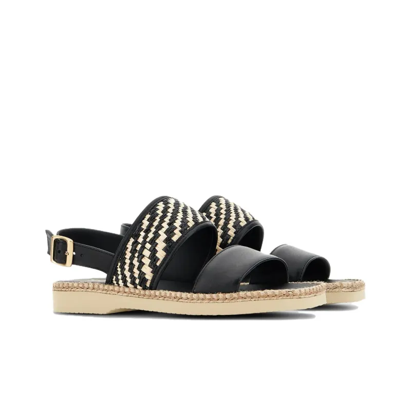 HOGAN H660 Double-Strap Woven Sandals Women's-2
