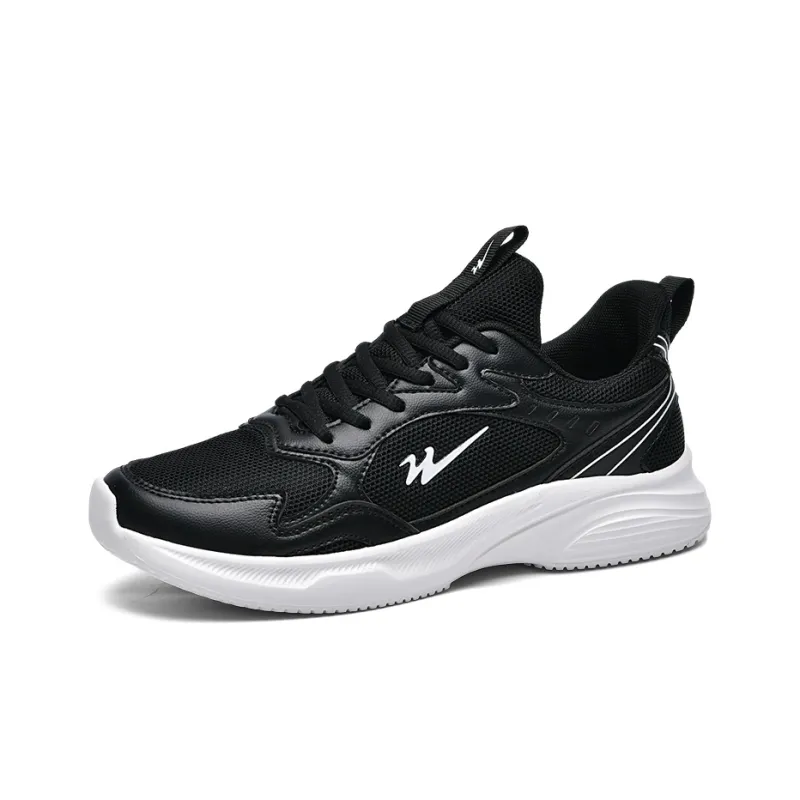 Binary Low Top Running Shoes Men's Black-1
