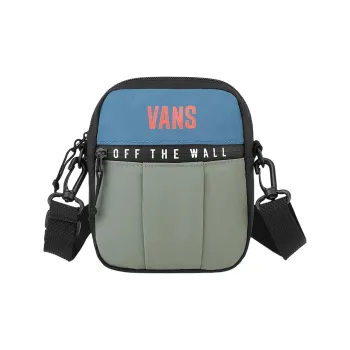 Vans Polyester Shoulder Bag Crossbody Bag Mini Unisex Olive Green/Blue