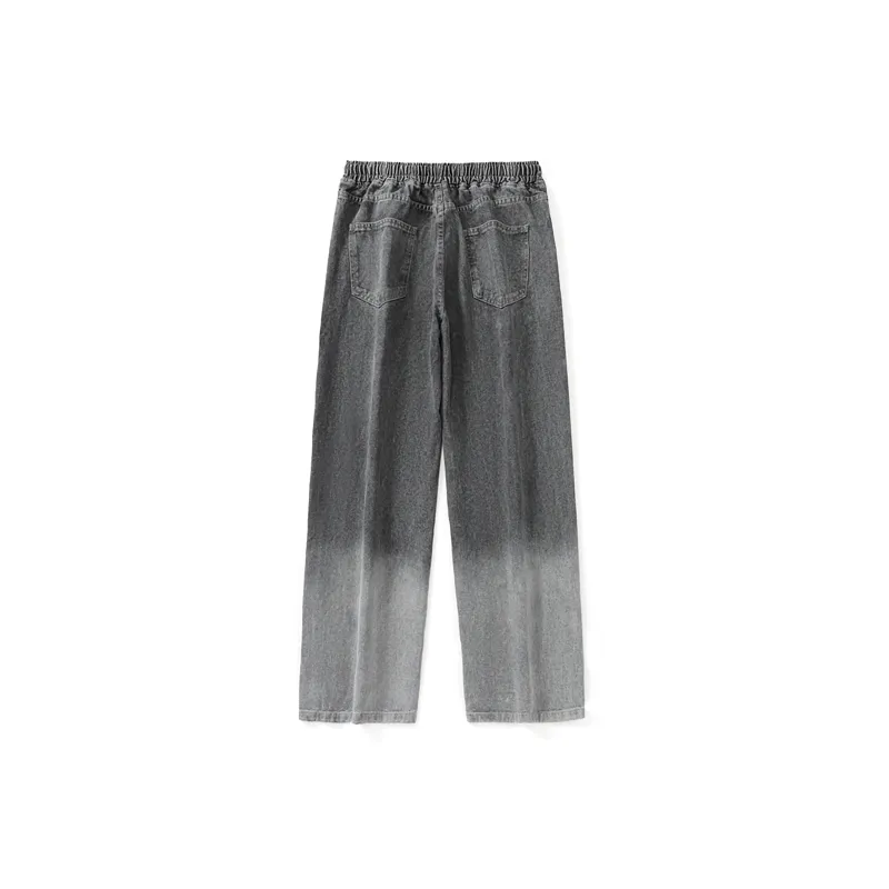 LTIFONE Jeans Unisex Black Gray Color-1