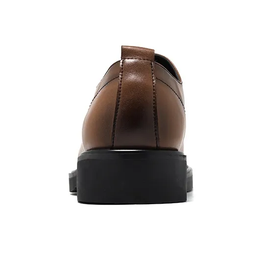 ZUWUDONG Dress Shoes Men Low Top Black, Brown-18