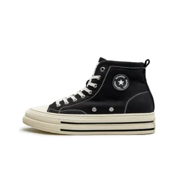 GOG Breathable Quick Dry Mid Top Classic Canvas Shoes Men's