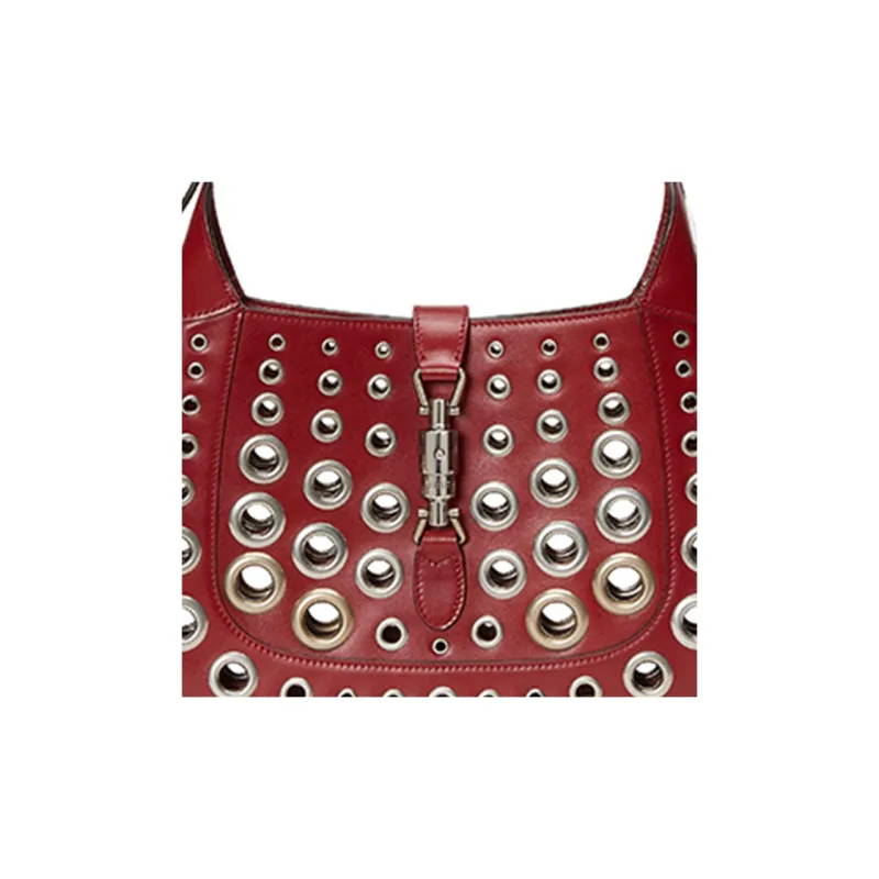 GUCCI Jackie 1961 Leather Crescent Shoulder Bag Shoulder Bag Women's-8