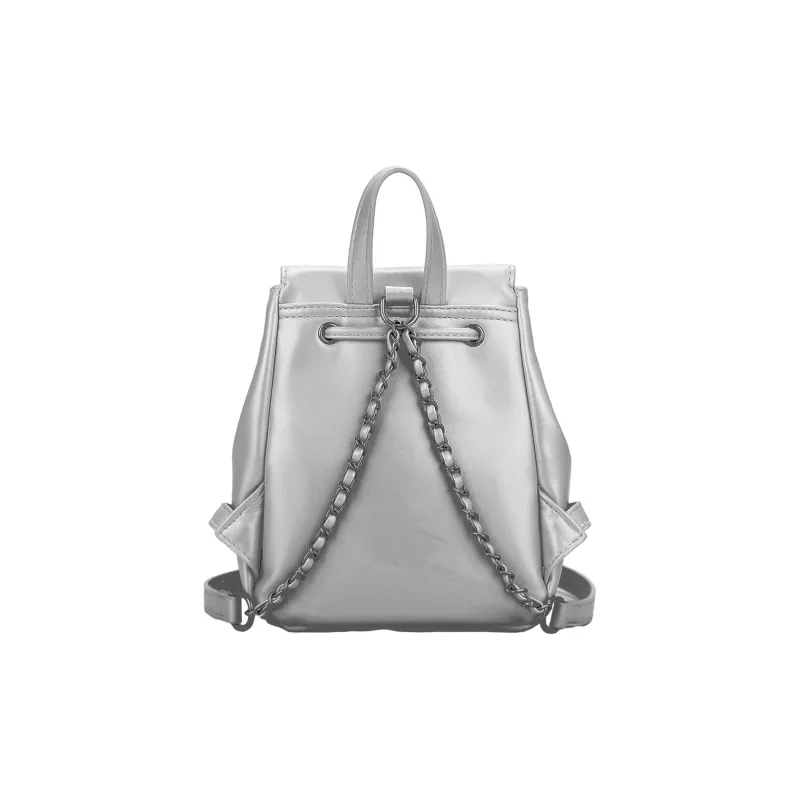 UNITE STAR PU Backpack Regular Women's Pearl White/Pearl Pink/Black/Silver-19